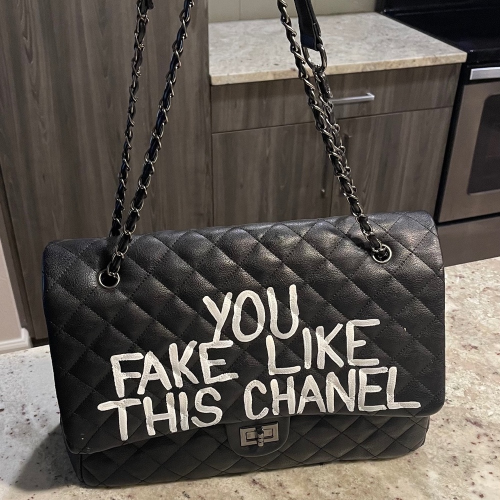 ‘You Fake Like This Chanel’ Purse